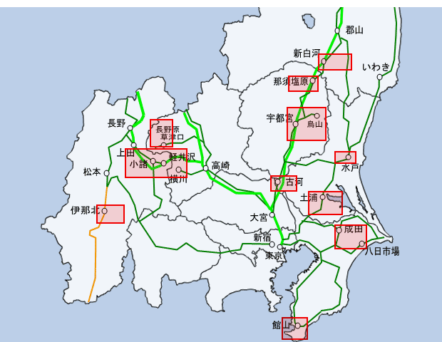 一般路線バス路線図