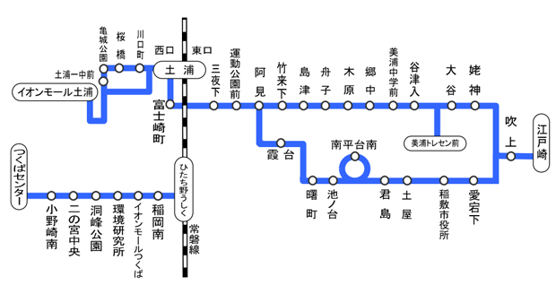 一般路線バス路線図